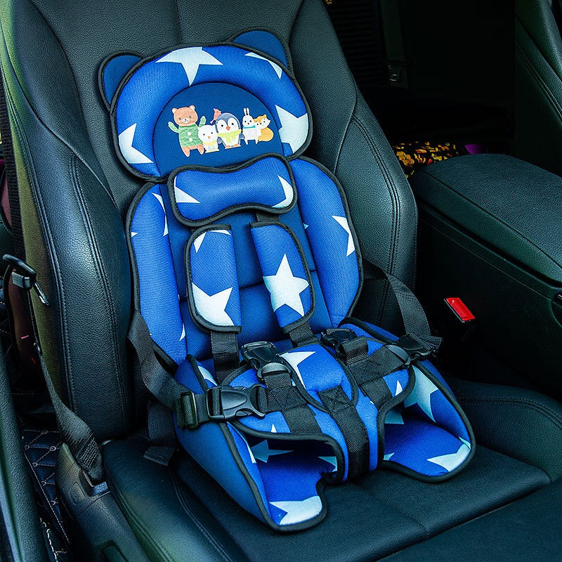 Kinder-Sicherheitssitz Auto Praktischer Essstuhl Abnehmbar und Waschbar Baby-Sicherheitssitz