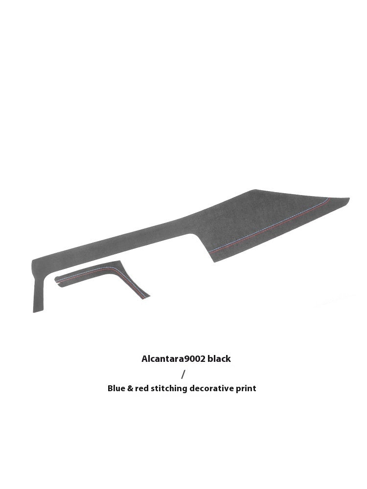 Modifikation Konsole Armaturenbrett Plattform Panel Dekorativer Aufkleber Wildleder Auto-Innenraum Dekoration