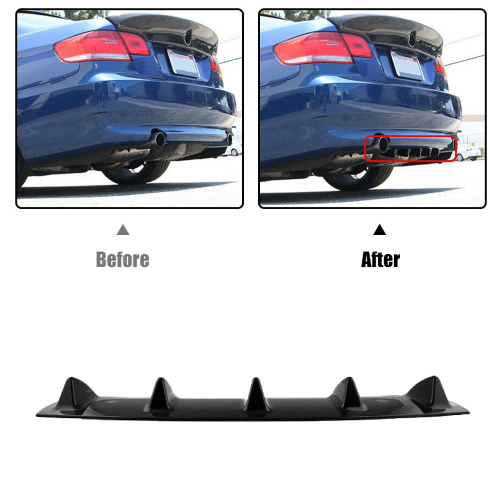 Auto-Heckstoßstangen-Diffusor-Spoiler