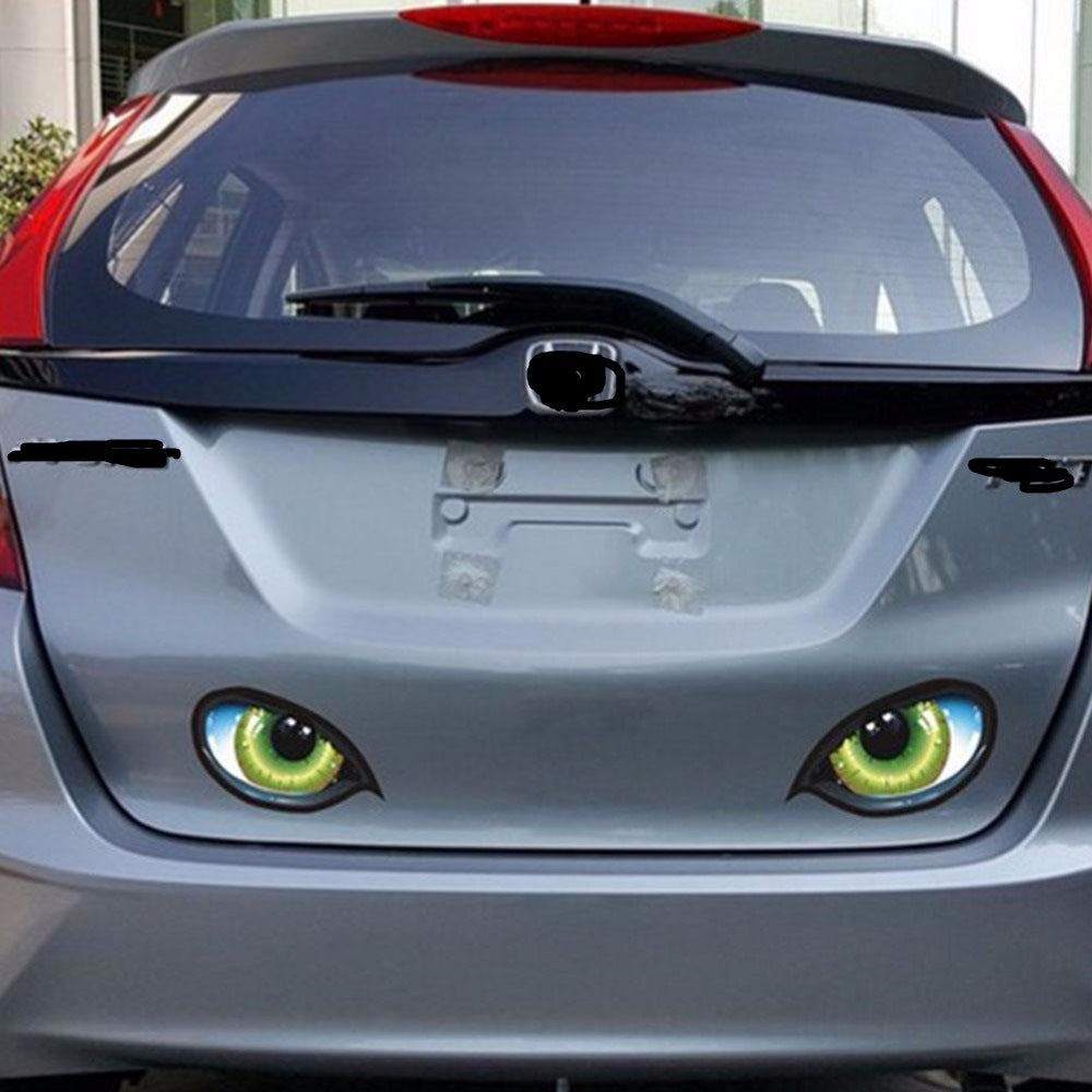 Auto-Rückspiegel Katzenaugen Aufkleber Dekorativer Aufkleber