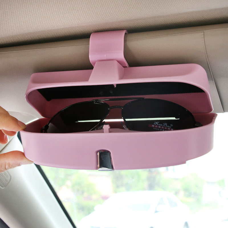 Auto-Brillenetui für Sonnenblende - Brillenhalter Clip