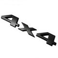 3D Metall-Aufkleber 4x4 Allrad Geländewagen Heckklappe Emblem