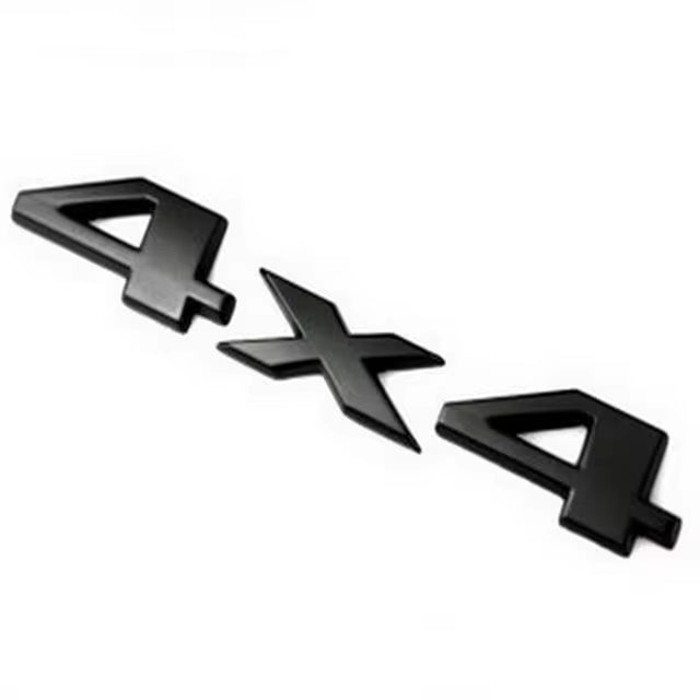 3D Metall-Aufkleber 4x4 Allrad Geländewagen Heckklappe Emblem