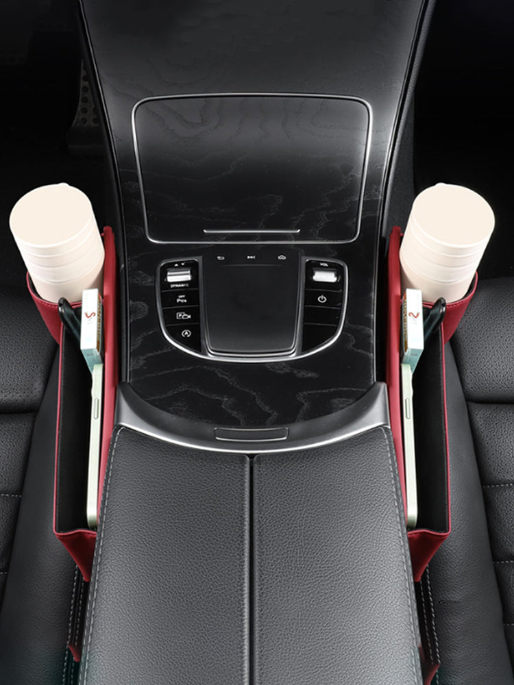 Auto-Sitz Spaltfüller Organizer Konsolen-Organizer für Schlüssel, Handys und Sonnenbrillen