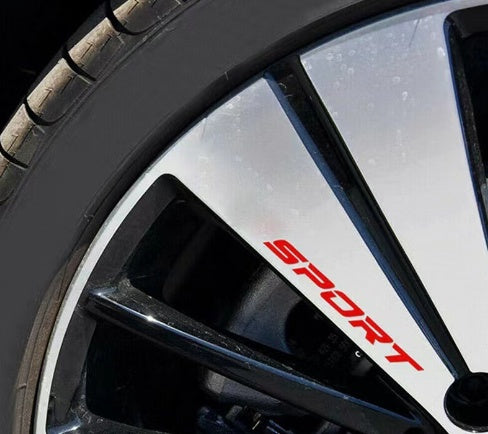 Auto Persönlichkeit Stretch SPORT Aufkleber Tuning Aufkleber