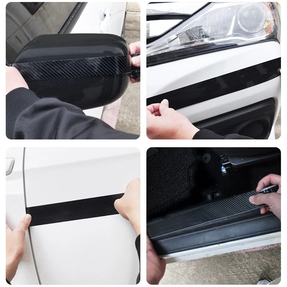 Auto-Tür Anti-Kollisions-Streifen Kohlefaser-Klebeband