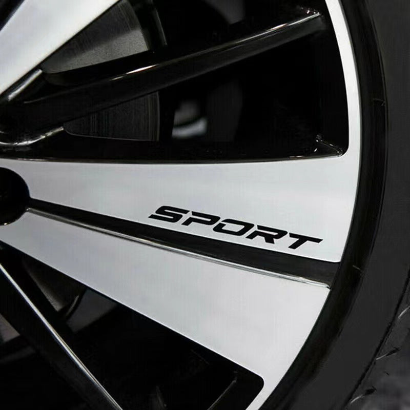 Auto Persönlichkeit Stretch SPORT Aufkleber Tuning Aufkleber