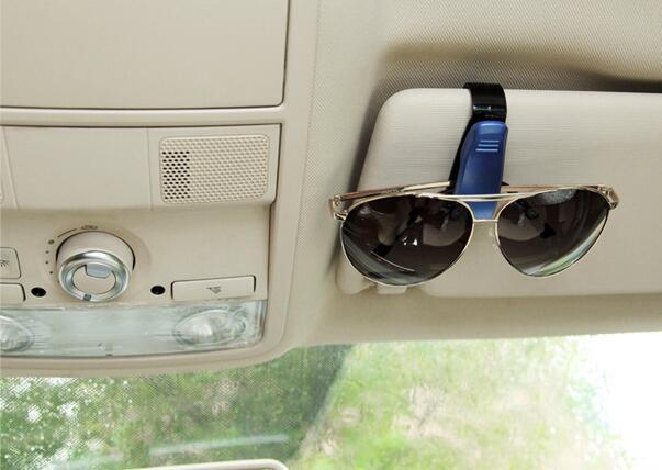 Auto-Sonnenblende Brillenhalter Sonnenbrillen Ticket Beleg Karten-Clip Aufbewahrung
