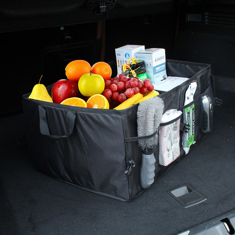Faltbare Aufbewahrungsbox für große Taschen im Auto