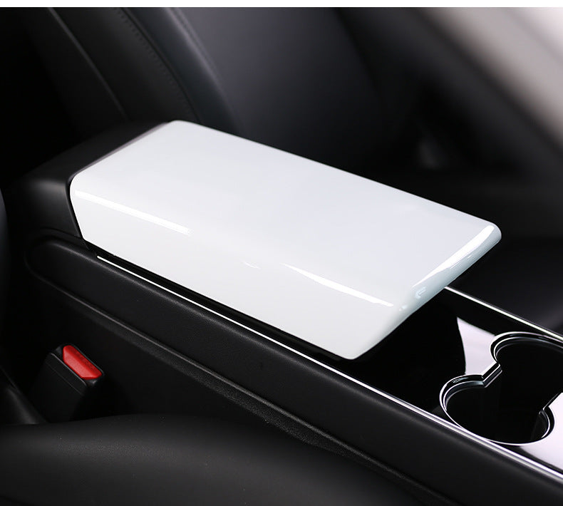 Geeignet für Tesla Mittelkonsole Armlehnenbox Abdeckung