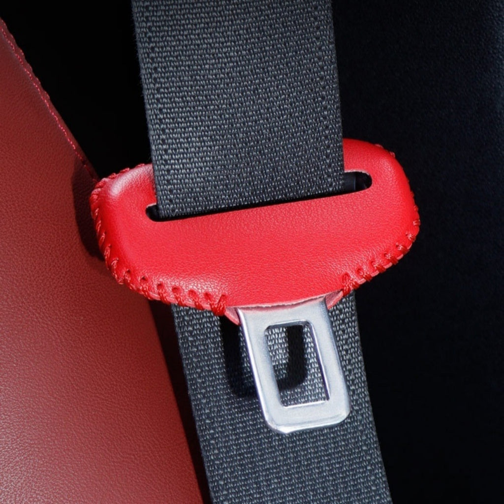 Auto-Sicherheitsgurt Schnalle Schutzabdeckung - Leder Innenraum Dekoration