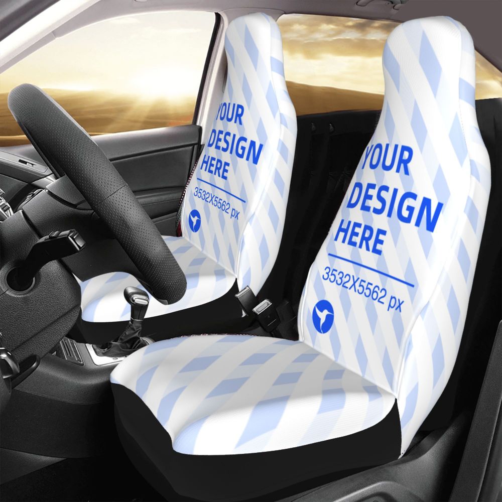 Zweierpack Elastische Auto-Sitzbezüge