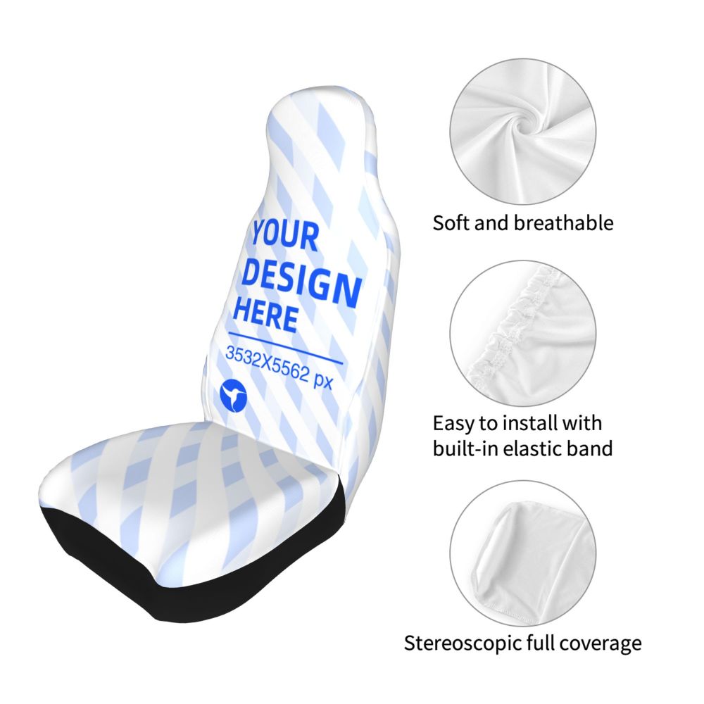 Zweierpack Elastische Auto-Sitzbezüge
