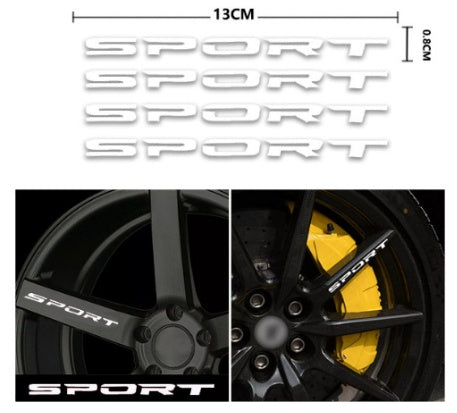 Auto Persönlichkeit Stretch SPORT Aufkleber Tuning Aufkleber