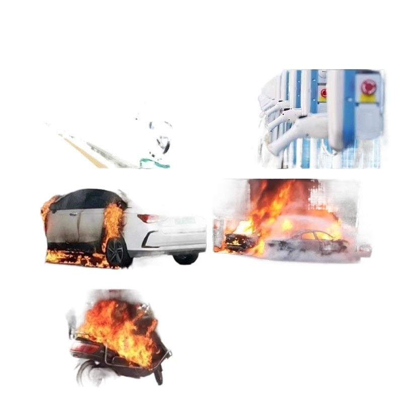 Auto-Batterie-Feuerlöschdecke, Autoabdeckung, Silikon-Glasfaser-Feuerlöschdecke