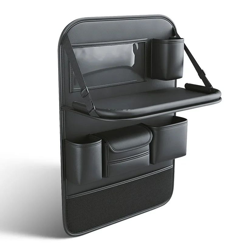 Auto Sitzorganizer für Rücksitz – Organizer mit Klapptisch &amp; Tablet-Halter 