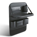 Auto Sitzorganizer für Rücksitz – Organizer mit Klapptisch &amp; Tablet-Halter 