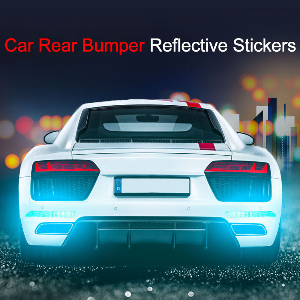 Karosserie Reflektierender Aufkleber Auto Stoßstange Reflektorfolie
