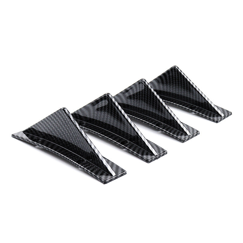 Universal Auto-Dreieck-Heckspoiler - Carbon-Faser-Chassis