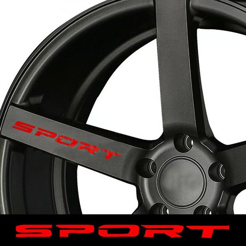 Auto Persönlichkeit Stretch SPORT Aufkleber Tuning Aufkleber