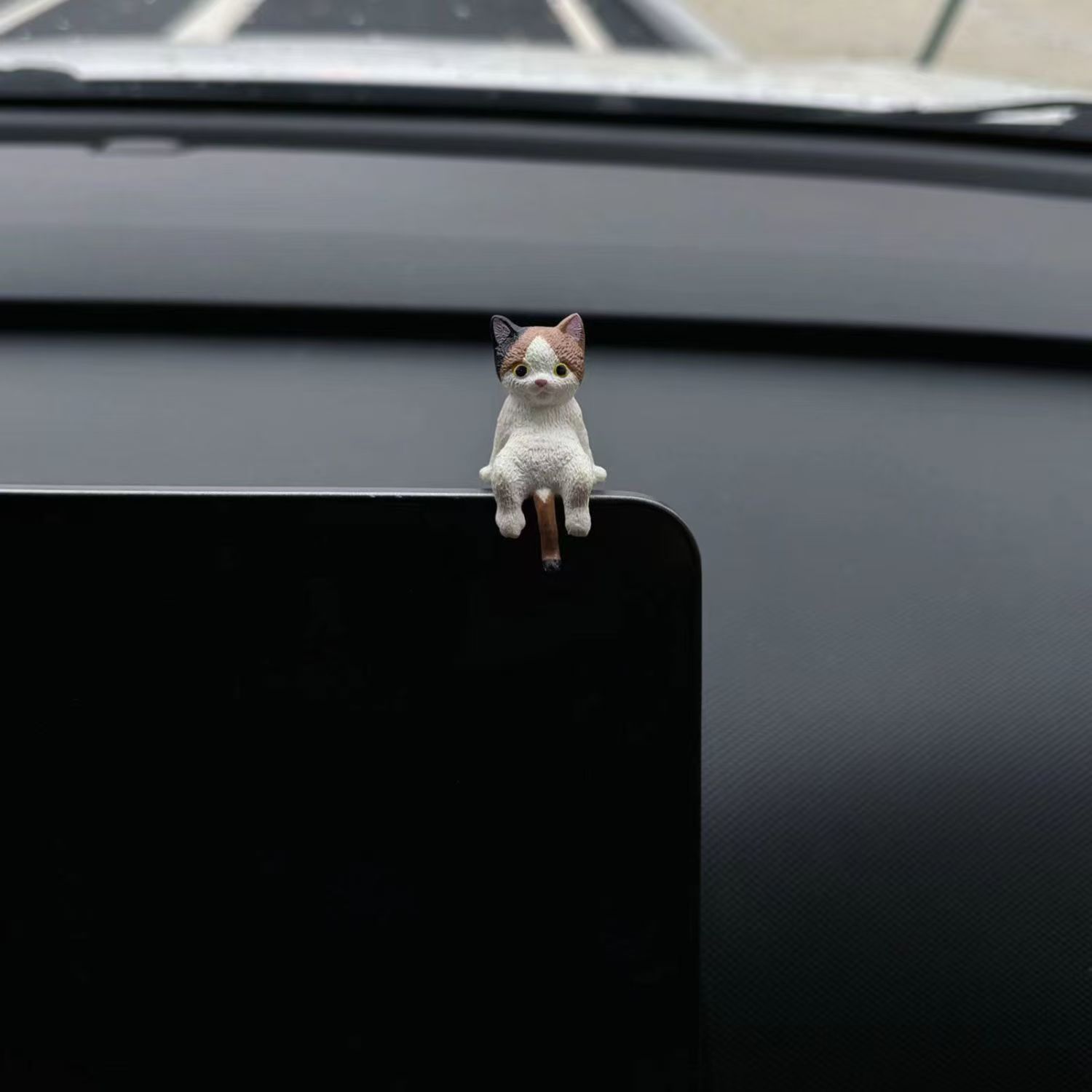 Bezaubernd Schläfrige Katzen-Auto-Ornament