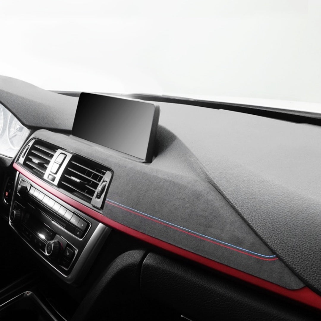 Modifikation Konsole Armaturenbrett Plattform Panel Dekorativer Aufkleber Wildleder Auto-Innenraum Dekoration