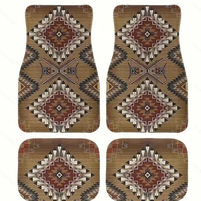 Vintage Bohemian Stil Auto-Fußmatten Teppich