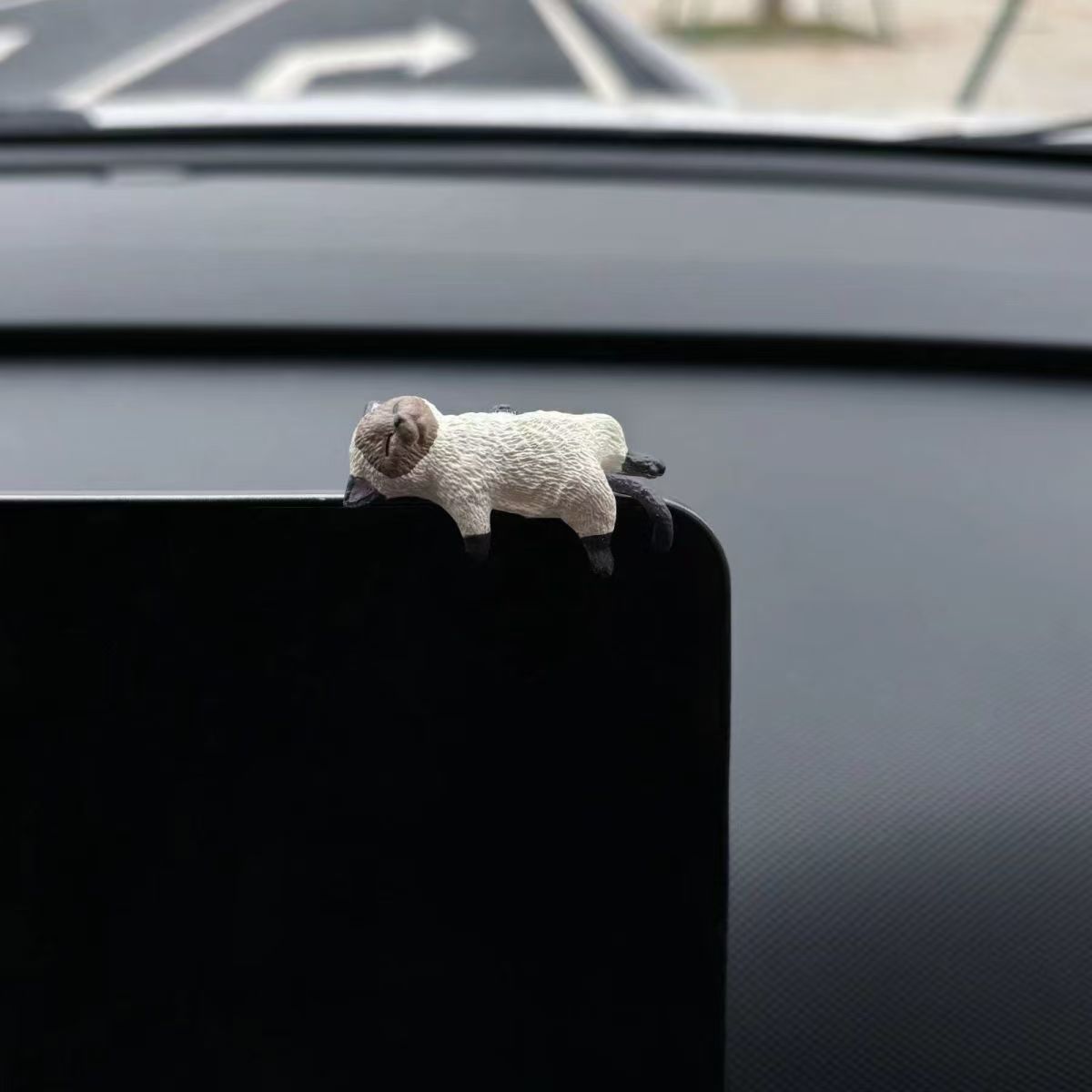 Bezaubernd Schläfrige Katzen-Auto-Ornament