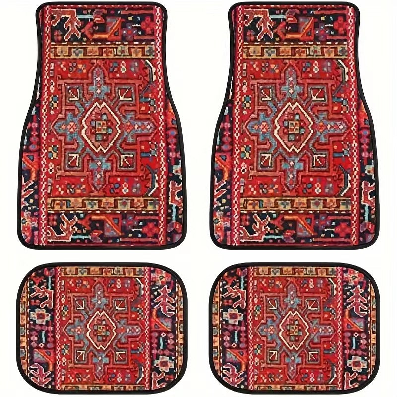 Vintage Bohemian Stil Auto-Fußmatten Teppich