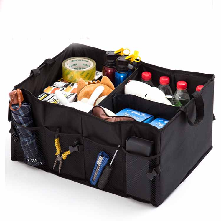 Faltbare Aufbewahrungsbox für große Taschen im Auto