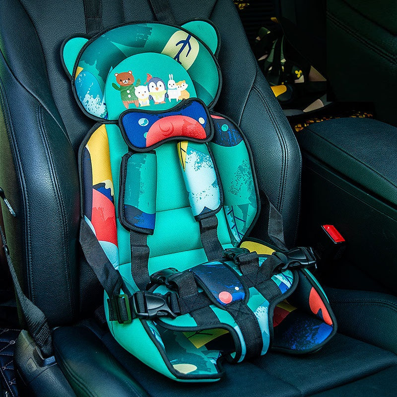 Kinder-Sicherheitssitz Auto Praktischer Essstuhl Abnehmbar und Waschbar Baby-Sicherheitssitz