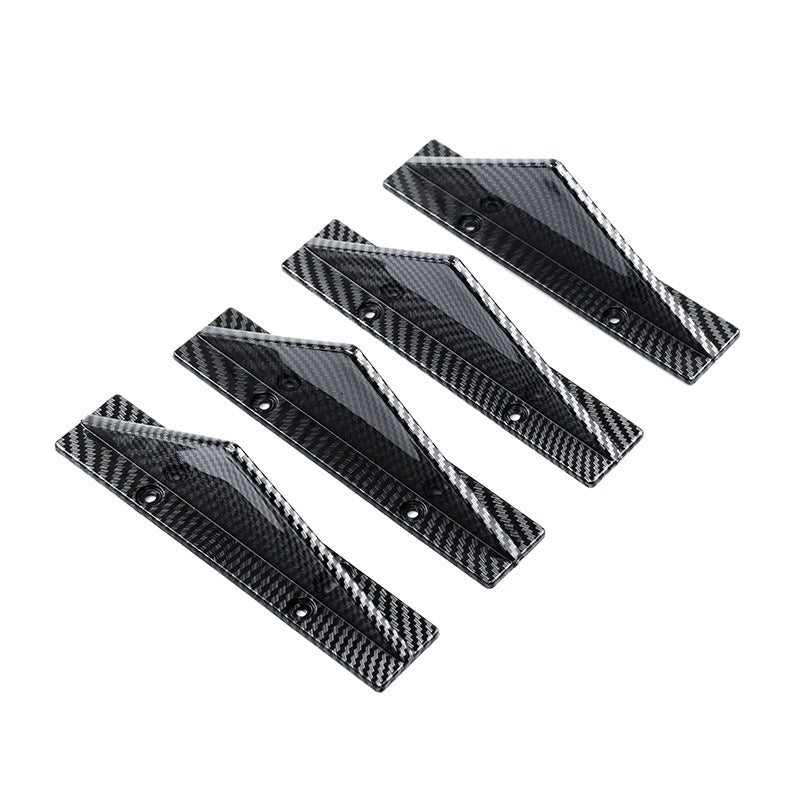 Universal Auto-Dreieck-Heckspoiler - Carbon-Faser-Chassis